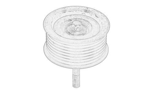 Axe - Rola ghidare/conducere curea transmisie potrivit MERCEDES E (W211), GL (X164), M (W164), S (W221, V221) 4.0D 01.06-12.13 potrivit MERCEDES