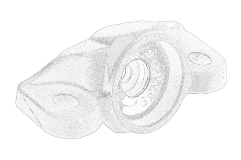 Piese Auto - Rulment sarcina suport arc spate potrivit FORD MONDEO V; FORD USA FUSION 1.0-2.7 09.12-