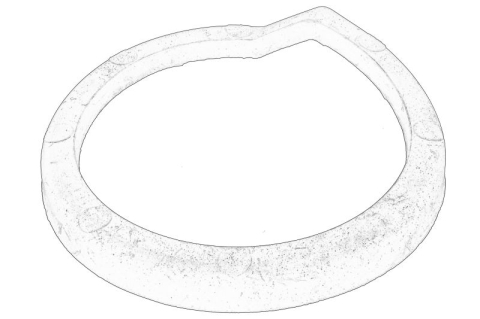 Caroserie - Saiba arc Inferior/Spate (Dreapta/Stanga) potrivit MAZDA 323 F VI, 323 S VI, PREMACY 06.98-03.05 potrivit MAZDA