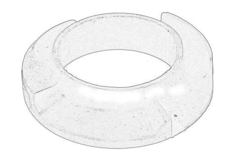 Caroserie - Saiba arc Spate (Dreapta/Stanga, inferior) potrivit BMW 5 (F10) 06.09-10.16 potrivit BMW