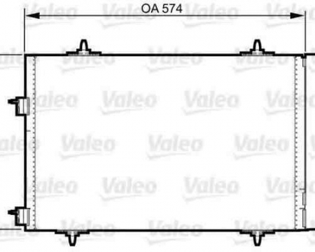 Radiator clima AC - Schimbator caldura incalzire habitaclu (134x247x42) PEUGEOT 307, 307 CC, 307 SW 1.4-2.0D intre 2000-2009