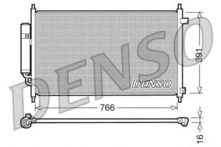 Schimbator caldura incalzire habitaclu (157x234x42) CITROEN C5, C5 I 1.8-3.0 intre 2001-2004 [2]