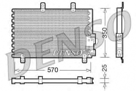Radiator clima AC - Schimbator caldura incalzire habitaclu (179x180x32) AUDI A1; SEAT CORDOBA, IBIZA III, IBIZA IV, IBIZA IV ST, TOLEDO IV; SKODA FABIA I, FABIA I PRAKTIK, FABIA II, RAPID, ROOMSTER, ROOMSTER PRAKTIK; VW