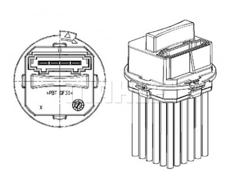 Schimbator caldura incalzire habitaclu (276x184x42) BMW Seria 5 (E34) 1.8-4.0 intre 1987-1996 [1]