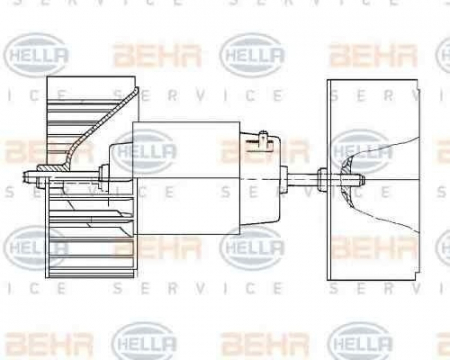 Elemente sistem climatizare - Schimbator caldura incalzire habitaclu valva solenoid MERCEDES CLS (C219), E (W211) 3.0-5.0 intre 2002-2010