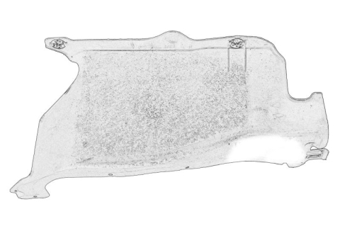 Piese Auto - Scut motor Dreapta potrivit AUDI A3; SEAT TOLEDO II; VW BORA, BORA I, GOLF IV