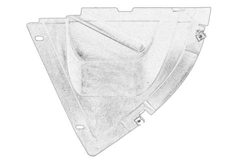 Piese Auto - Scut motor potrivit IVECO DAILY IV, DAILY V 05.06-02.14