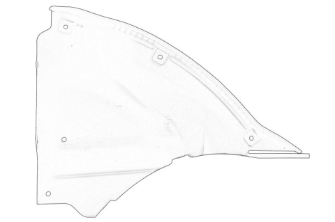 Piese Auto - Scut motor Stanga potrivit BMW 3 (F30, F80), 4 (F32, F82), 4 (F33, F83)