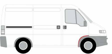 Segment reparatie aripa dreapta fata FIAT DUCATO intre 1994-2001 [1]