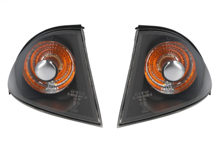 Piese Auto - Semnalizator fata stanga/dreapta (portocaliu/transparent, PY21W) potrivit BMW 3 E46 02.98-09.06