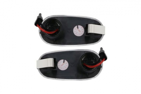 Semnalizator lampa lateral stanga/dreapta transparent, LED potrivit ALFA ROMEO 147, GT, MITO; FIAT BRAVO II 0.9-3.2 2001-2018 [1]