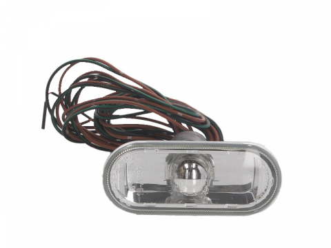 Piese Auto - Semnalizator lateral stanga/dreapta (Lucas) (transparent) SEAT ALHAMbrat, AROSA, CORDOBA, IBIZA, LEON, MII, TOLEDO VW AMAROK, BORA, CADDY, GOLF, LUPO, PASSAT, POLO, SHARAN, UP 1997-2016