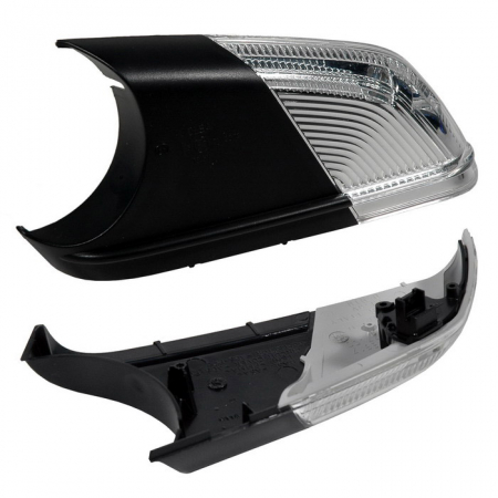 Semnalizator oglinda Stanga (alb, LED) potrivit SKODA OCTAVIA II; VW POLO, POLO IV 1.2-2.0D 10.01-06.13 02.04-06.13 [2]