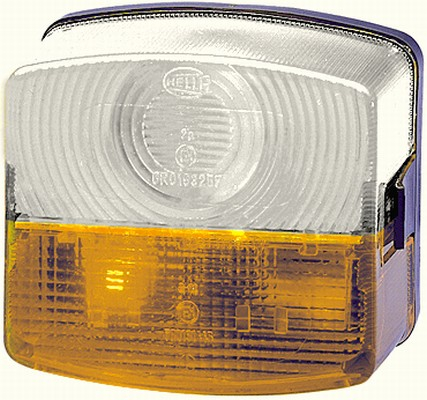 Piese Auto - Semnalizator spate dreptunghiular (Galben/alb)