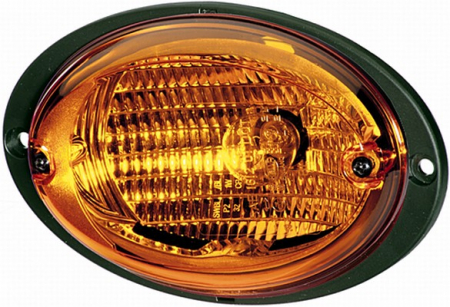 Piese Auto - Semnalizator universal spate(culoare sticla: portocaliu)