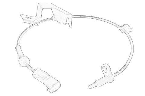 Piese Auto - Senzor ABS Fata Dreapta potrivit FORD MONDEO V; FORD USA FUSION 1.0-2.7 09.12-