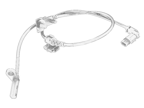 Piese Auto - Senzor ABS Fata Dreapta/Stanga potrivit CHRYSLER 300C; DODGE CHARGER 2.7-6.1 09.04-