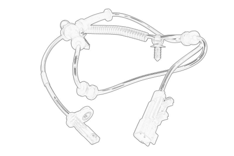 Piese Auto - Senzor ABS Fata potrivit JEEP GRAND CHEROKEE, GRAND CHEROKEE IV 3.0D-6.4 07.13-