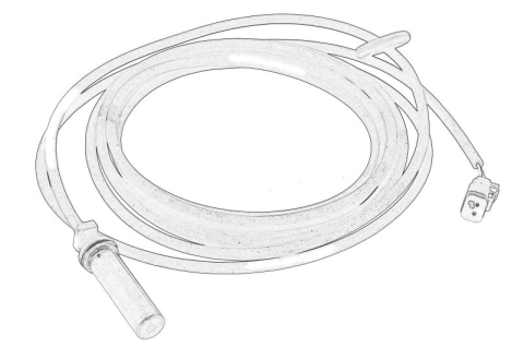 Piese Auto - Senzor ABS Fata/Spate Dreapta/Stanga (drept, 4300mm) potrivit VOLVO FH, FH12, FH16, FM, FM12