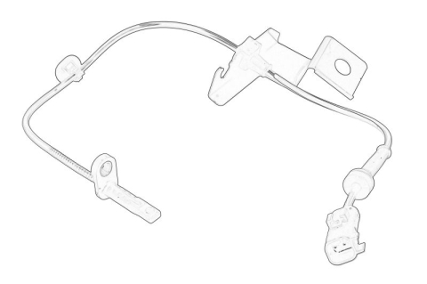 Piese Auto - Senzor ABS Fata Stanga potrivit FORD MONDEO V 1.0-2.5 09.12-