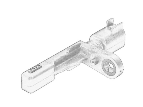 Piese Auto - Senzor ABS Spate Dreapta/Stanga potrivit JEEP CHEROKEE 2.4-3.7 09.01-01.08