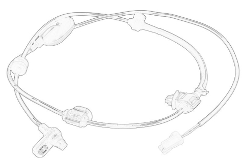 Piese Auto - Senzor ABS Spate Dreapta/Stanga potrivit MAZDA CX-3 1.5D/1.8D/2.0 02.15-