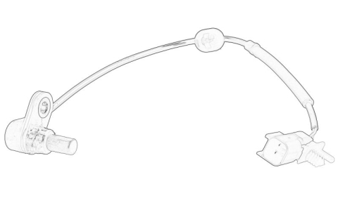 Piese Auto - Senzor ABS Spate Stanga potrivit FORD RANGER 2.0D-3.2D 04.11-