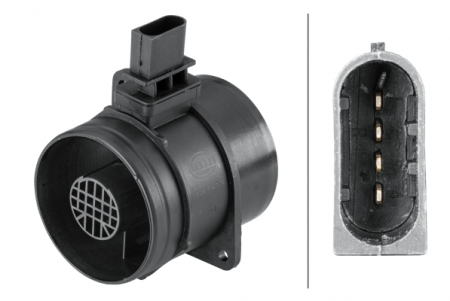 Piese Auto - Senzor debitmetru (4 pin) potrivit MERCEDES SPRINTER 3,5-T (B906), SPRINTER 3,5-T (B907), SPRINTER 3,5-T (B907, B910), SPRINTER 3-T (B906), SPRINTER 4,6-T (B906), SPRINTER 4-T (B907) 2.2D/3.0D 03.06-