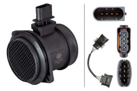 Electrica - Senzor debitmetru (4 pin) potrivit VOLVO C30, C70 II, S40 II, S60 I, V50, V70 II, XC60 I, XC70 I, XC90 I 2.4D 03.05-12.14