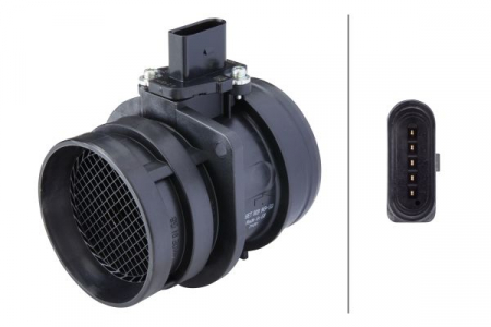 Piese Auto - Senzor debitmetru (5 pin) potrivit AUDI A3, A4 B8, A5, Q7; SEAT ALTEA, ALTEA XL, LEON, TOLEDO III; SKODA OCTAVIA II, SUPERB II; VW BEETLE, EOS, GOLF V, GOLF VI, JETTA III 1.8/2.0/4.2D 09.04-