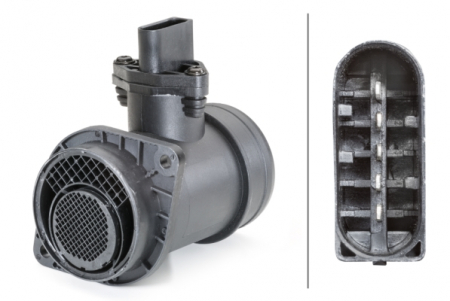 Piese Auto - Senzor debitmetru (5 pin) potrivit AUDI A4 B5, A4 B6; SKODA OCTAVIA I, OCTAVIA II, SUPERB I; VW GOLF V, LT 28-35 II, LT 28-46 II, PASSAT B5, PASSAT B5.5, TOURAN 1.8/1.9D/2.5D 11.94-12.10