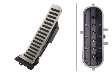 Senzor pedala acceleratie potrivit AUDI A3, R8, R8 SPYDER, TT; SEAT LEON, LEON SC; SKODA OCTAVIA I, OCTAVIA II, OCTAVIA III, SUPERB II, SUPERB III; VW BEETLE, EOS 1.2-Electric 05.99- [1]