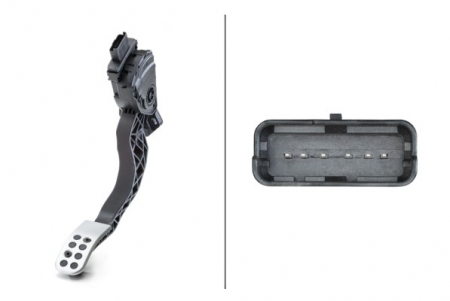 Electrica - Senzor pedala acceleratie potrivit DS DS 3, DS 4; CITROEN C2, C3 AIRCROSS II, C3 I, C3 II, C3 III, C3 PLURIEL, C4, C4 CACTUS, C4 I, C4 II, C-ELYSEE, DS3; PEUGEOT 2008 I, 207 1.0-2.0D 02.02-
