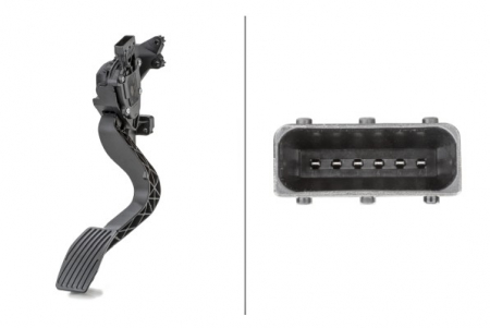 Electrica - Senzor pedala acceleratie potrivit FIAT DOBLO, DOBLO CARGO, QUBO 1.3D/1.6D 01.10-