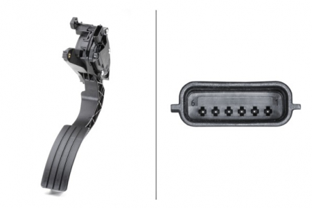 Electrica - Senzor pedala acceleratie potrivit RENAULT CAPTUR I, CLIO IV, CLIO IV/HATCHBACK 0.9-1.6 11.12-
