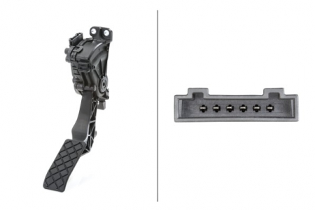 Electrica - Senzor pedala acceleratie potrivit VW MULTIVAN T5, TRANSPORTER T5 1.9D/2.0D/2.5D 04.03-08.15