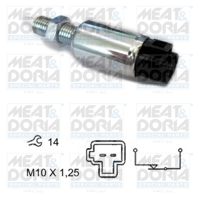 Electrica - Senzor pozitie pedala ambreiaj potrivit OPEL AGILA; PEUGEOT PARTNER TEPEE; SUZUKI ALTO VII, BALENO, CELERIO, GRAND VITARA II, KIZASHI, SPLASH, SWIFT IV, SX4, SX4 S-CROSS 1.0-3.2 10.05-