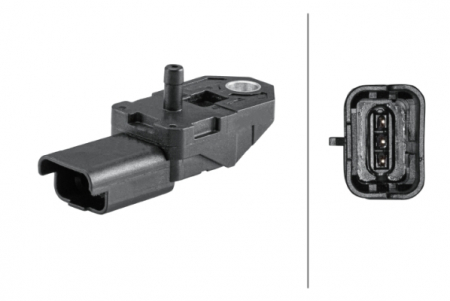 Electrica - Senzor presiune galerie admisie (3 pin) potrivit CITROEN C3 I, C3 II, C3 PLURIEL, C5 I, C5 II, C5/KOMBI, C8, EVASION, JUMPY I, XANTIA, XANTIA/KOMBI, XM; FIAT SCUDO 1.4D-2.5D 05.94-