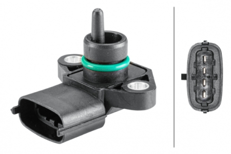 Electrica - Senzor presiune galerie admisie (4 pin) potrivit HYUNDAI ACCENT III, ACCENT IV, ELANTRA V, ELANTRA VI, GENESIS, GETZ, GRAND SANTA FÉ, GRANDEUR, H-1, H-1 / STAREX 1.0-3.3 07.01-