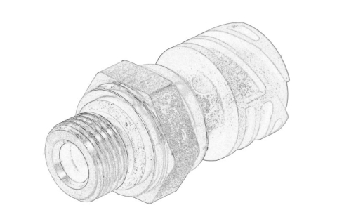 Piese Auto - Senzor presiune gaze evacuare (numar pini: 4) potrivit VOLVO potrivit RVI MAGNUM; VOLVO 7700, 8500, 8700, 8900, 9500, 9700, 9900, FH, FH II, FH16, FH16 II, FL, FL II, FM, FM II D11A-330-G13C460 08.93-