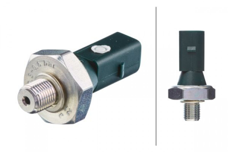 Electrica - Senzor presiune ulei (0,3-0,6bar; 1 pin; verde) potrivit AUDI A1, A2, A3, A4 B9, A5, A8 D4, Q2, Q3, TT; SEAT ALHAMBRA, ALTEA, ALTEA XL, ARONA, AROSA, ATECA, CORDOBA, EXEO 0.8DH-4.2 07.95-