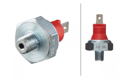 Electrica - Senzor presiune ulei (0,4bar; 1 pin; rosu) potrivit CHEVROLET AVEO / KALOS, MATIZ, SPARK; DAEWOO KALOS, MATIZ; HYUNDAI ACCENT, ACCENT I, ACCENT II, ACCENT III, ATOS, COUPE I 0.8-3.5 03.89-