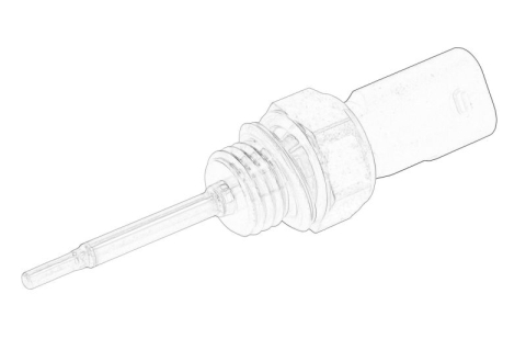 Piese Auto - Senzor temperatura aer admisie potrivit AUDI A3, A4 ALLROAD B8, A4 B8, A5, A6 C7, Q5; SEAT LEON, LEON SC, LEON ST; SKODA OCTAVIA III, SUPERB III; VW CADDY V, CADDY V/MINIVAN 1.6D/2.0D 11.07-