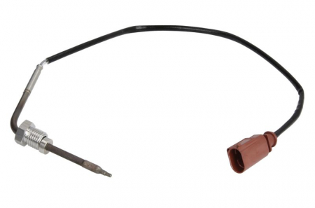 Electrica - Senzor temperatura evacuare (dupa DPF) potrivit AUDI A1; SEAT IBIZA IV, IBIZA IV SC, IBIZA IV ST, IBIZA IV/HATCHBACK, TOLEDO IV; SKODA FABIA II, RAPID, ROOMSTER 1.2D/1.6D 05.09-