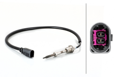 Electrica - Senzor temperatura evacuare (dupa DPF) potrivit AUDI A4 ALLROAD B8, A4 B8, A5, Q5 2.7D/3.0D 06.07-05.17