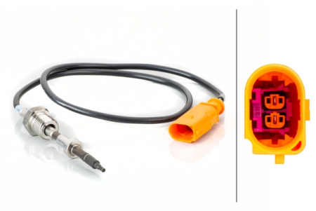 Electrica - Senzor temperatura evacuare (dupa DPF) potrivit AUDI A4 B7; VW TOUAREG 2.0D/5.0D 10.02-05.10