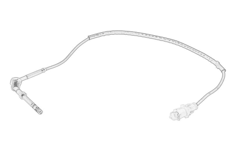 Piese Auto - Senzor temperatura evacuare (dupa DPF) potrivit IVECO DAILY IV 05.06-03.12