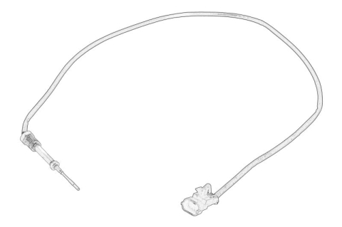 Piese Auto - Senzor temperatura evacuare (dupa DPF) potrivit IVECO DAILY V, DAILY VI 09.11-
