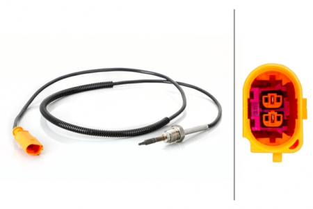 Electrica - Senzor temperatura evacuare (dupa DPF) potrivit VW CALIFORNIA T5 CAMPER, MULTIVAN T5, TRANSPORTER T5 1.9D 01.06-11.09