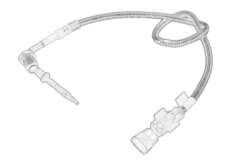 Piese Auto - Senzor temperatura evacuare (inainte de catalizator) potrivit IVECO potrivit IVECO EUROCARGO I-III, EUROCARGO V, MAGIRUS, STRALIS I, STRALIS II, TRAKKER I, TRAKKER II 09.00-